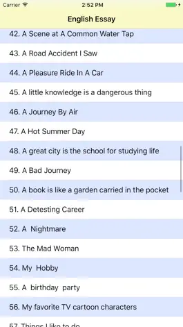 Game screenshot English Essay apk