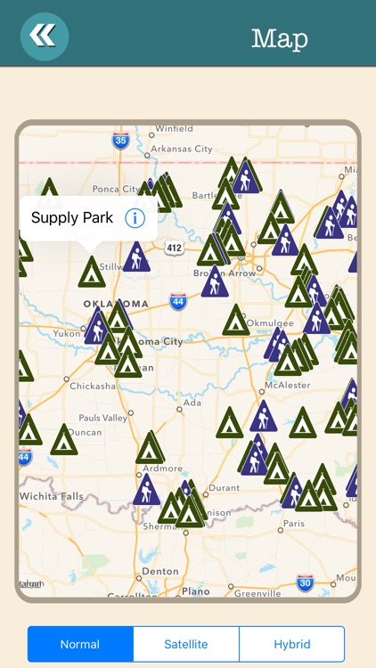 Oklahoma State Campgrounds & Hiking Trails