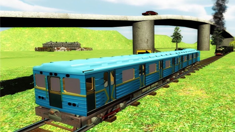 Super Driving Fast Metro Train Simulator screenshot-4