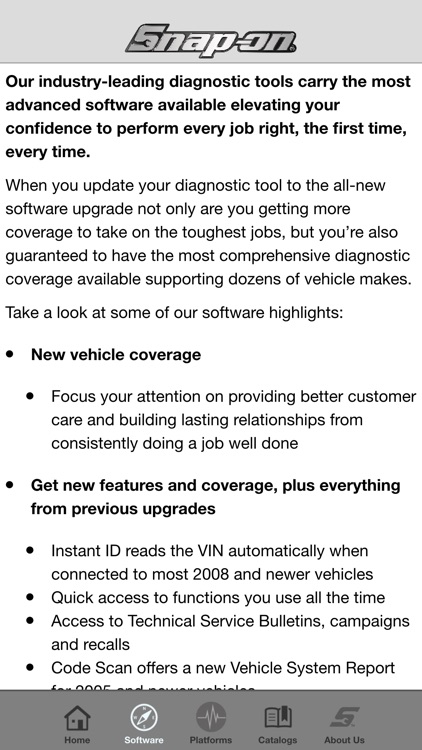 Snap-on Diagnostic Directory