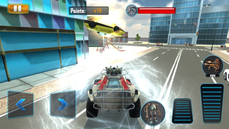 Robot Car Hero Sim 3D