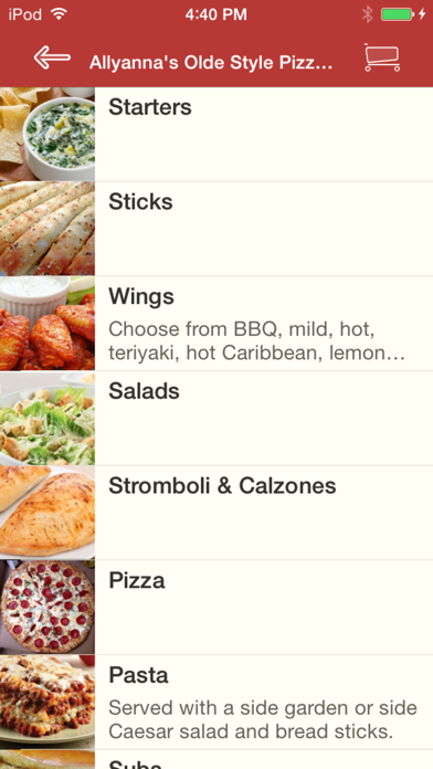 How to cancel & delete Allyanna's Olde Style Pizzeria from iphone & ipad 2