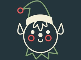 Happy Christmas Animated Sticker