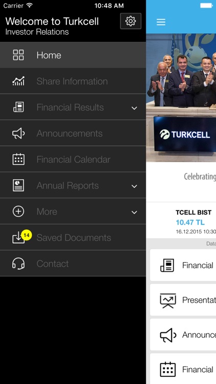 Turkcell Investor Relations screenshot-4