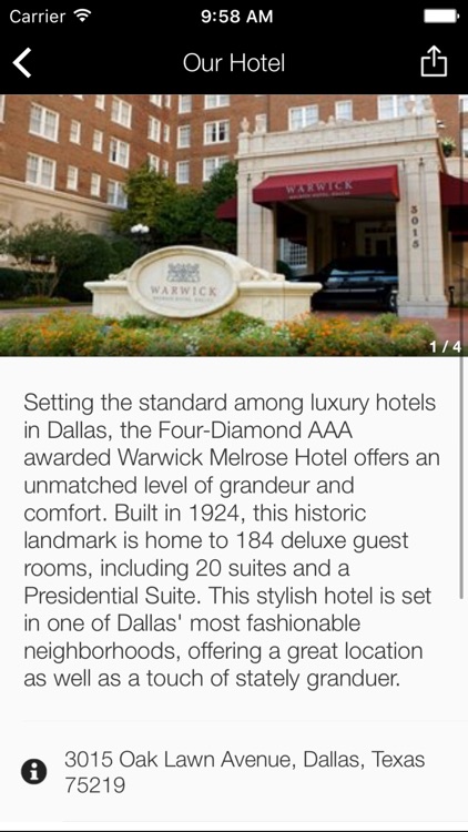 Warwick Hotels and Resorts screenshot-3