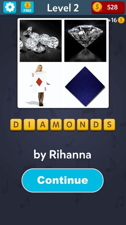 4 Pics 1 Song Quiz