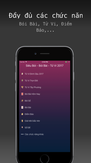 Xem Boi 2017 - Boi Bai - Tu Vi Dinh Dau - Tu Vi(圖5)-速報App