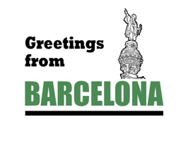 Send greetings from Barcelona, one of the most beautiful cities of the World