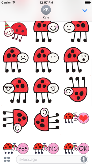 Ladybug Love Stickers(圖2)-速報App