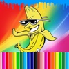 Game Book banana Coloring App