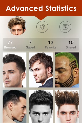 Hairstyle - Men's Haircuts and Beard Styles ideas screenshot 4