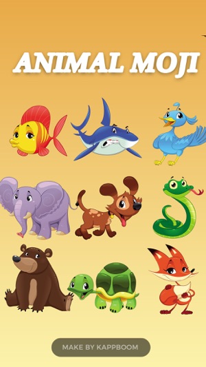 Animal Moji Sticker(圖1)-速報App