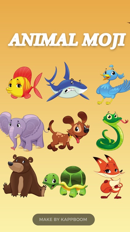 Animal Moji Sticker