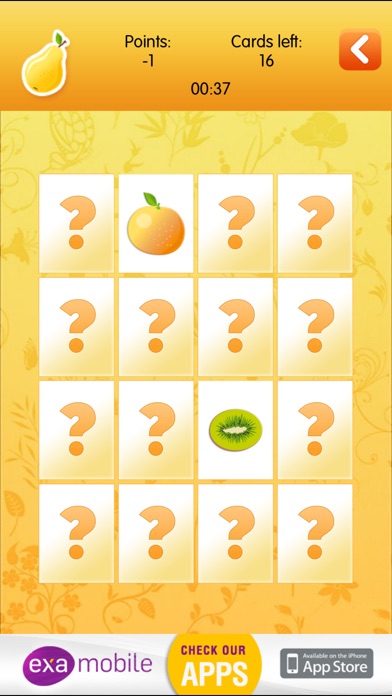 Memory Fruits 2.1.2 IOS -