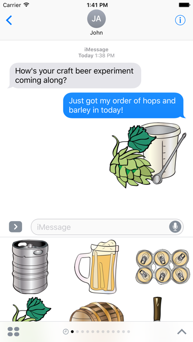 How to cancel & delete Craft Beer Drinking Stickers from iphone & ipad 3