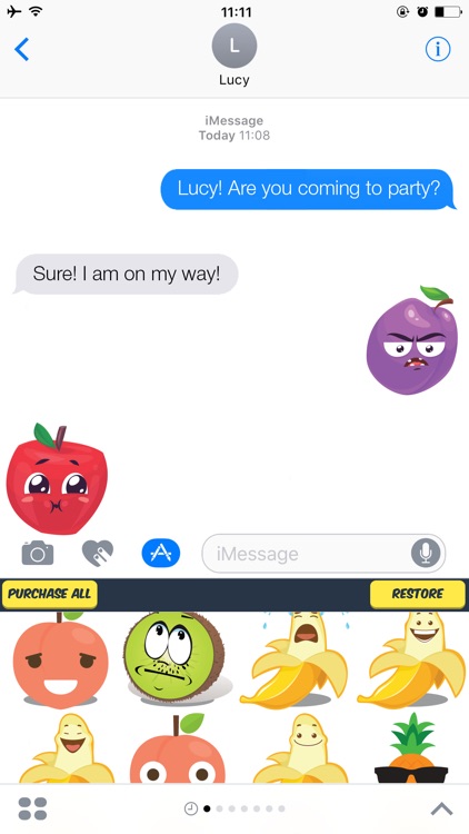 Fruit Stickers - Fruit Stickers Set