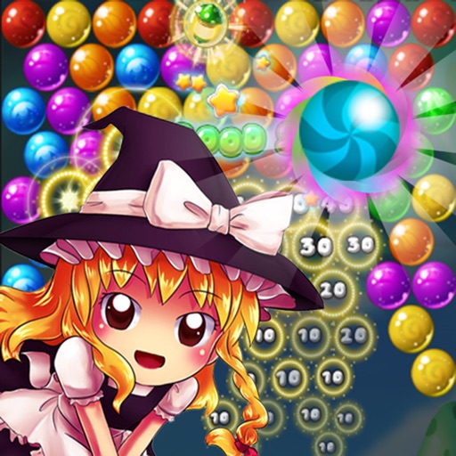 Witch Pop Bubble Shooter Icon
