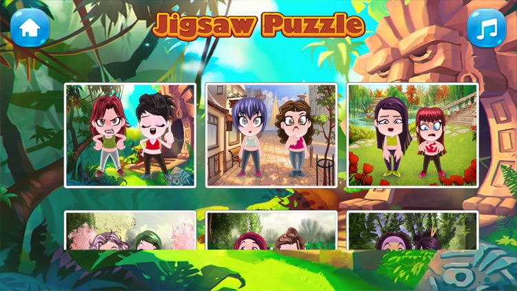 lovely little girls puzzle games