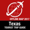 Texas Tourist Guide + Offline Map