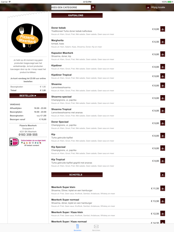 Screenshot #6 pour Pizzeria Meerkerk