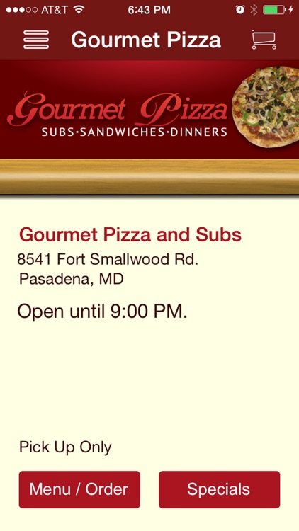 Gourmet Pizza and Subs