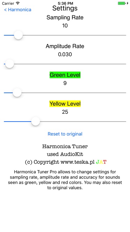 Harmonica Tuner