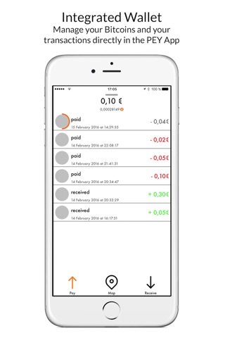 PEY - Bitcoin Wallet screenshot 4