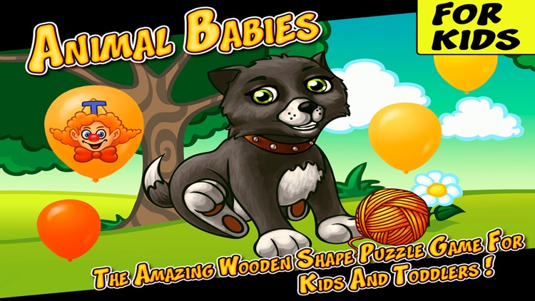 Animal Babies - Cute Puzzles for Kids and Toddlers