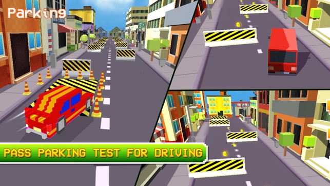 Blocky Risky Drive: City Highway & Parking HD(圖3)-速報App