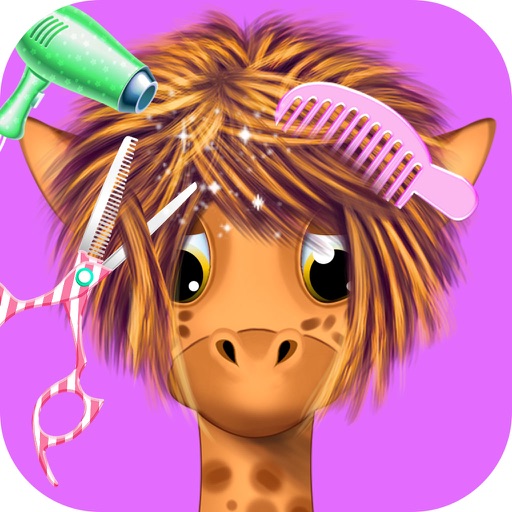 Animal Hair Salon & Dress Up Kids Game Icon