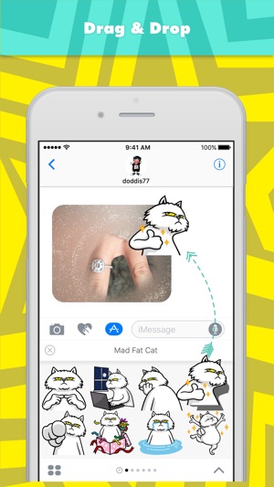 Mad Fat Cat贴纸，设计：doddis77(圖3)-速報App