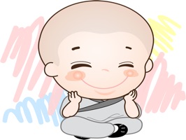 Cute Little Monks