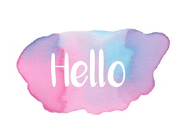 Get access to more than 55 original stickers with words and phrases that will make your messages stand out