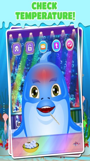 Ocean Doctor Fish Rescue & Salon Pet Game For Kids(圖4)-速報App