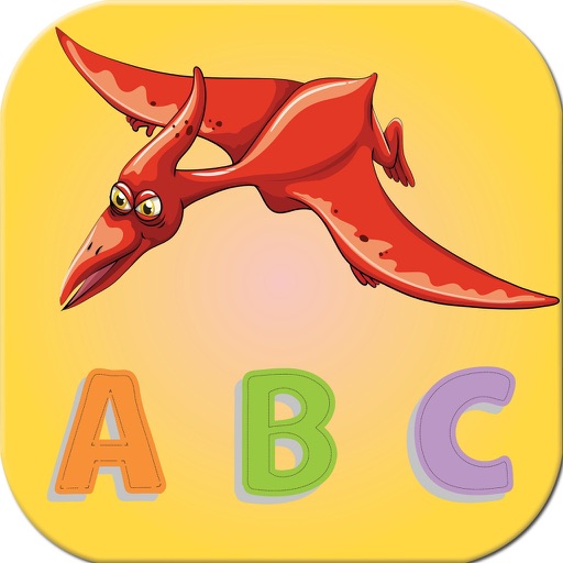 ABC Dinosaur Tracing Listening Kid Preschools Year icon