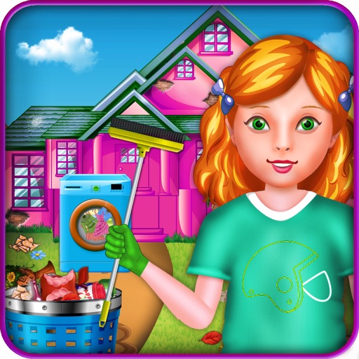 Kids House Cleaning Games Icon