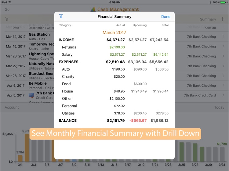 Cheetah Finances for iPad screenshot-3