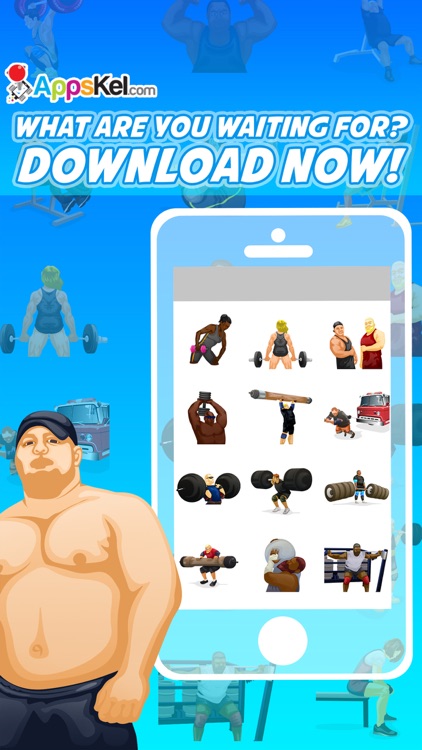 PowerMoji: Weight-Lifting Emoji & Stickers App screenshot-4