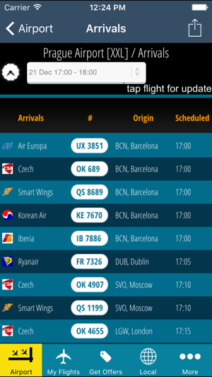 Prague Airport Pro (PRG) + Flight Tracker(圖2)-速報App