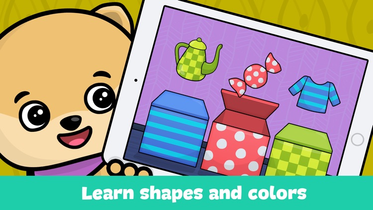 Shapes & colors toddlers games - kids puzzles free screenshot-3