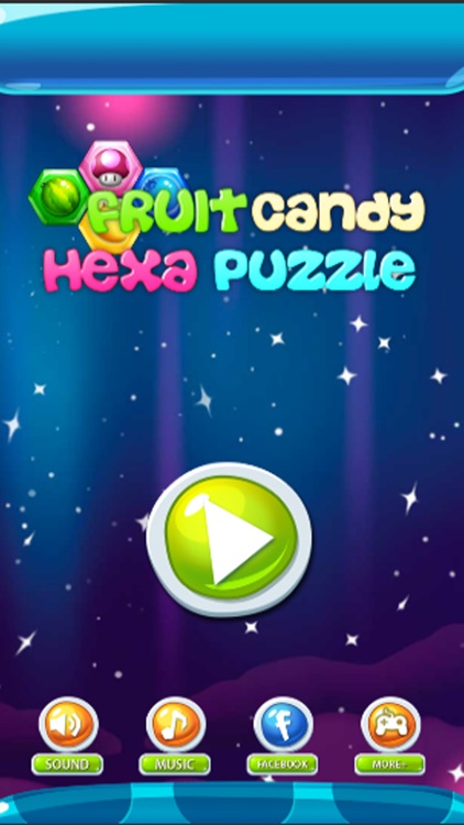 Hex fruit candy block : Hexa puzzle blast