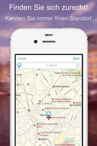 Milan on foot : Offline Map screenshot 2