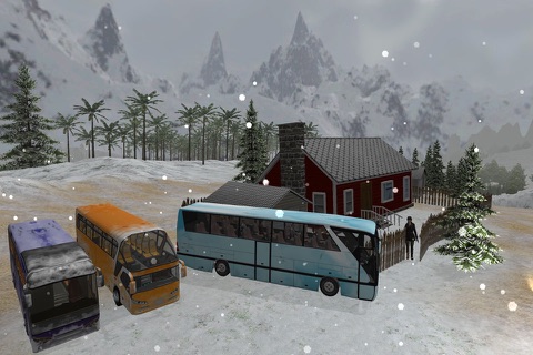 Offroad Snow Bus Driver 2018 screenshot 3