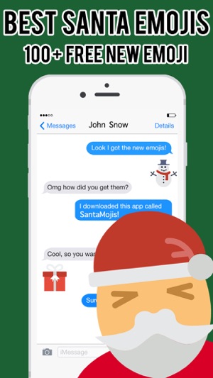 SantaMojis - Christmas Emoji Stickers Keyboard Pro(圖1)-速報App