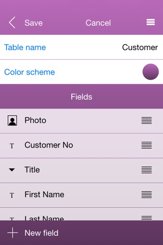 Ninox Database for iPhone screenshot 3