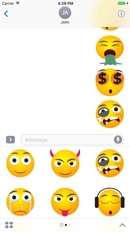 Emoji & Emoticons Stickers For iMessage