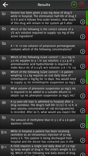 MCQ's in Pharmaceutical Calculations(圖4)-速報App