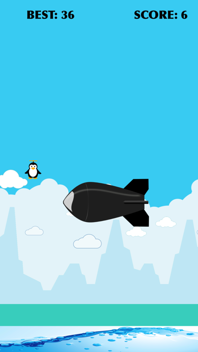 Air Penguin Fly: Flap Wings Flying Jump Adventure screenshot 2