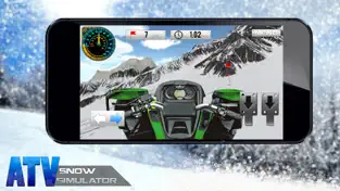 Captura de Pantalla 2 ATV Snow Simulator iphone