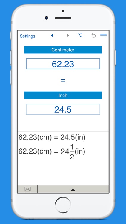 Inches to centimeters and cm to inches converter